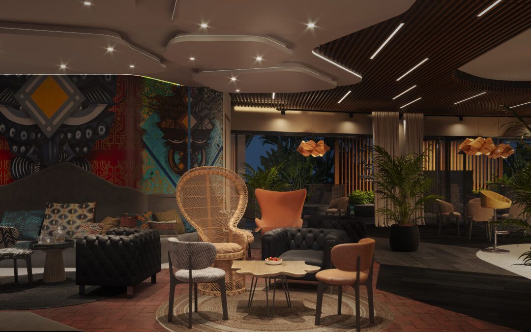 Diseño interior de Hotel en Nigeria