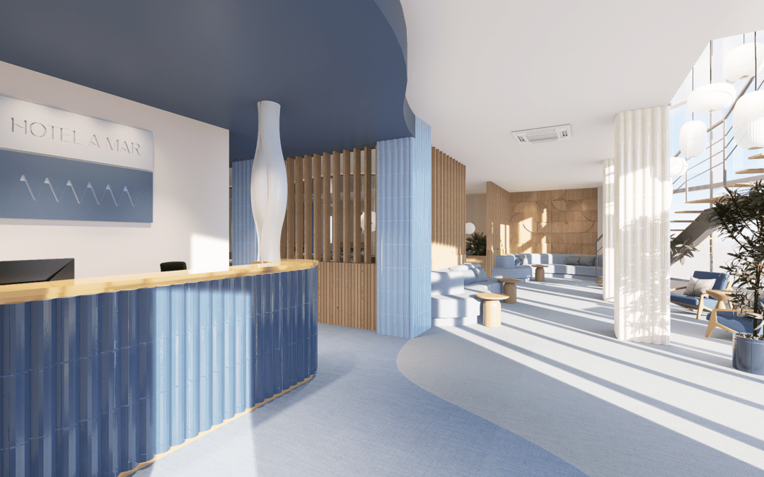 La importancia del diseño de una recepción de hotel