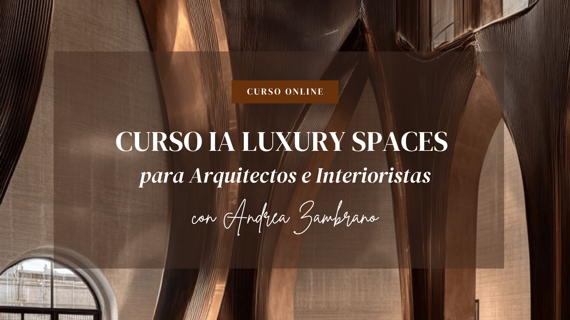 Curso IA Luxury interiors