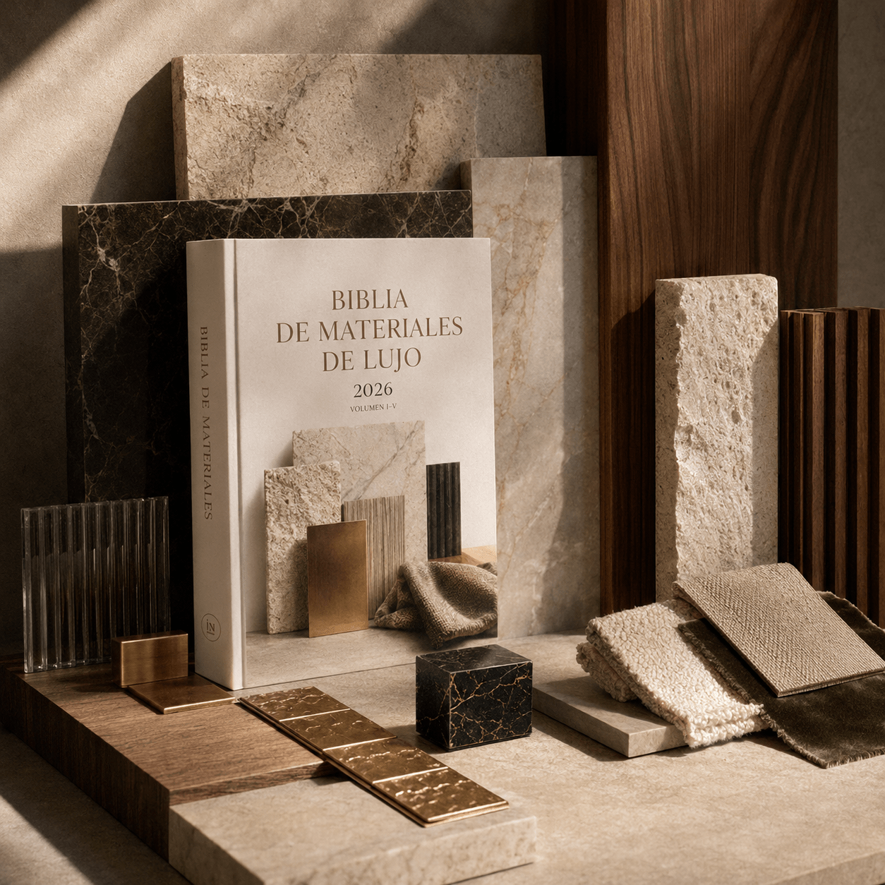 La biblia de materiales del interiorismo lujo
